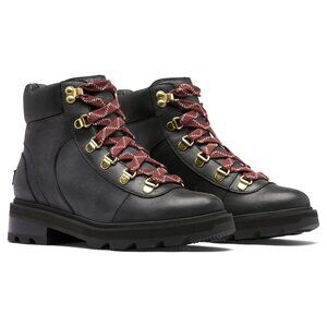 Sorel Women's Lennox Hiking Boot Waterproof, Black